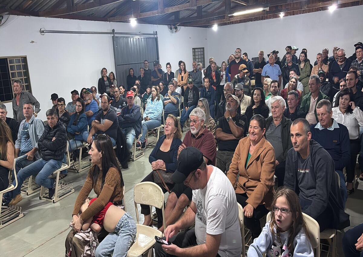 Prefeitura de Sarandi realiza audiência pública para pavimentação asfáltica do KM 8